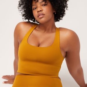 girlfriend collective saddle Paloma bra size L